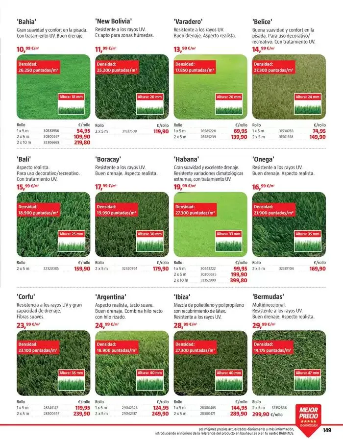 Catálogo de VERANO. Jardín, terraza, balcón. 26 de marzo al 20 de abril 2025 - Página 149