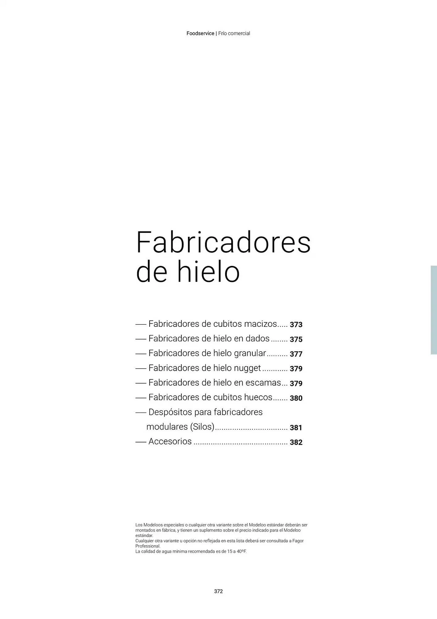 Catálogo de Folleto Fagor 3 de marzo al 1 de enero 2026 - Página 373
