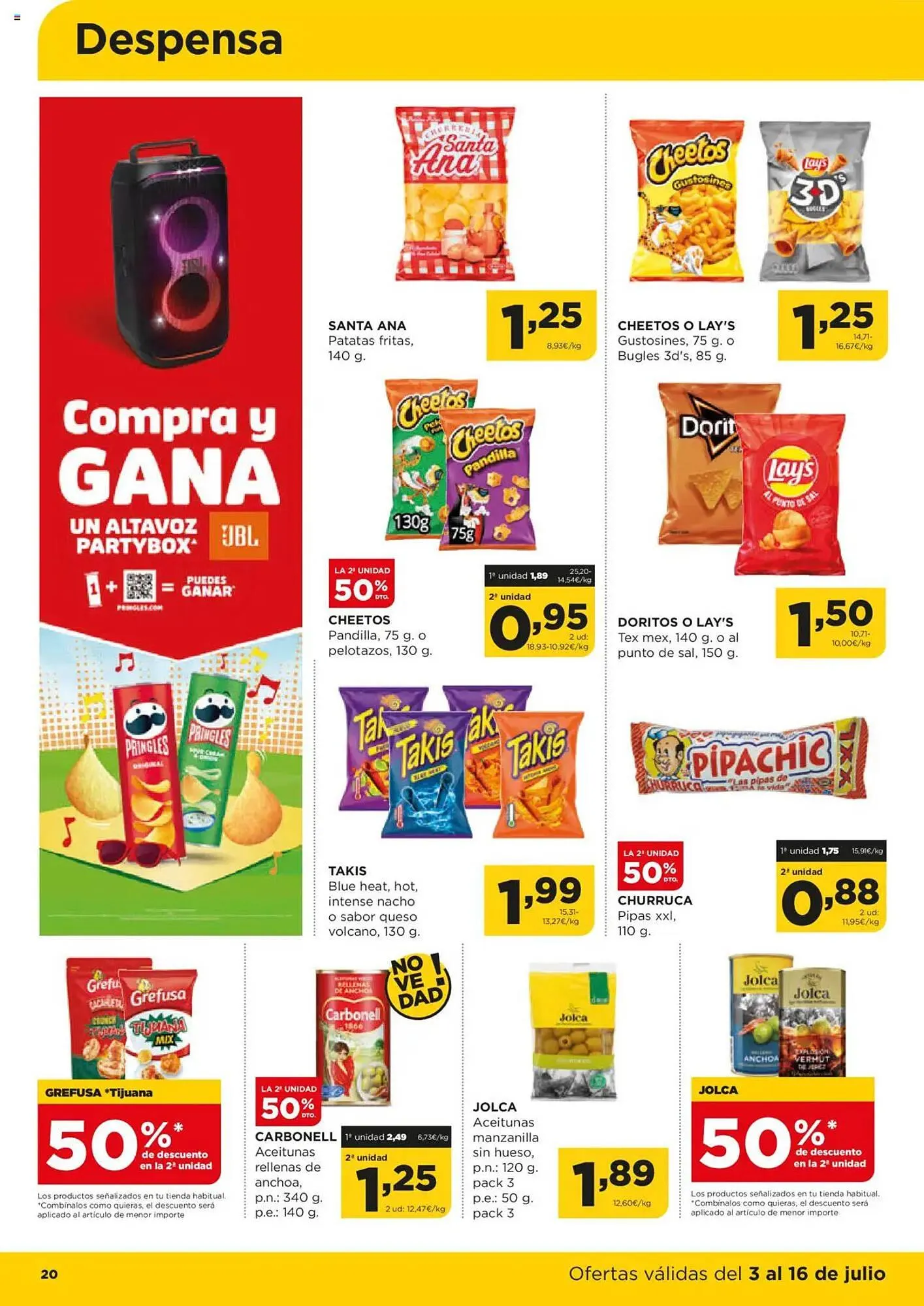 Catálogo de Folleto Alimerka 3 de julio al 16 de julio 2025 - Página 21