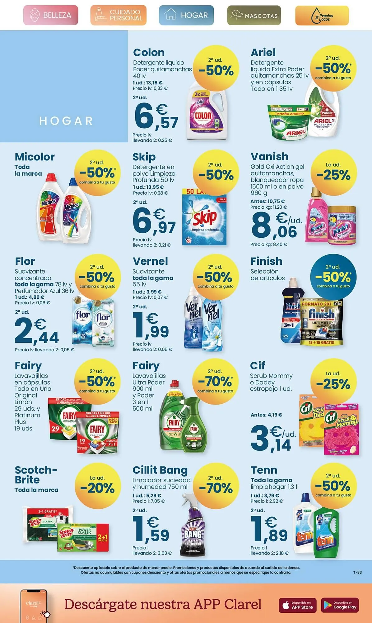 Catálogo de Folleto Clarel 11 de marzo al 12 de mayo 2026 - Página 9