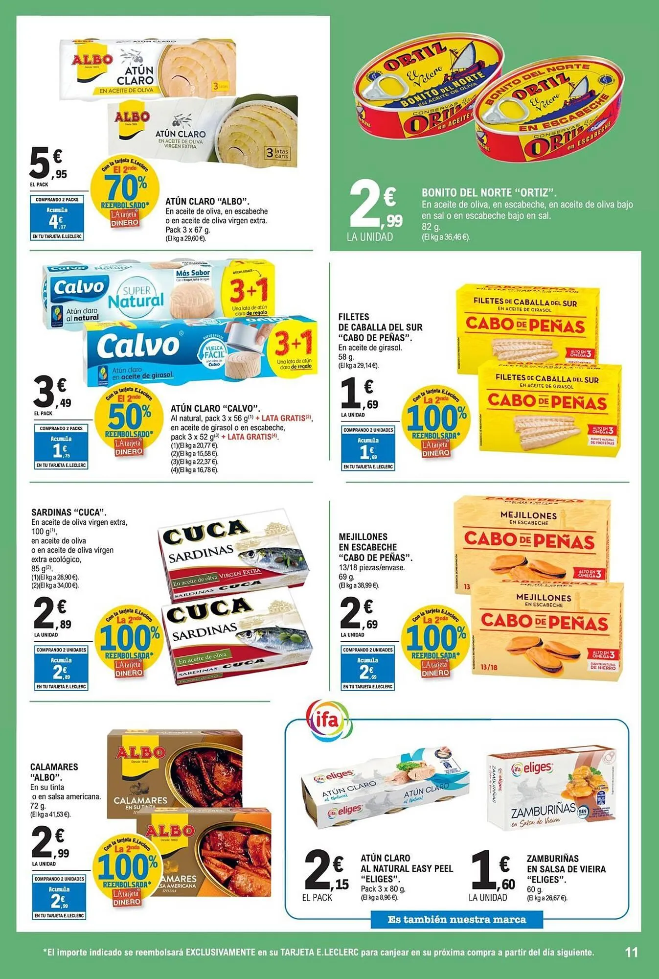 Catálogo de Catálogo E.Leclerc 25 de febrero al 8 de marzo 2026 - Página 11