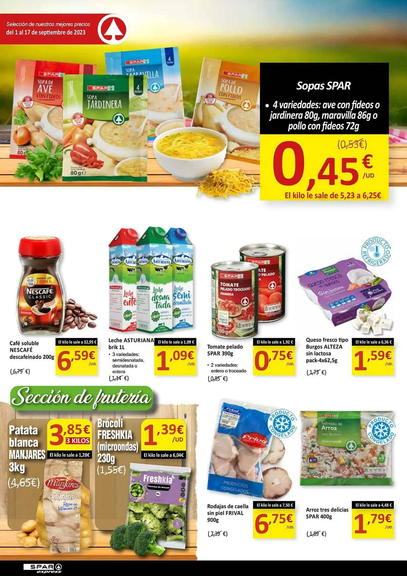 Catálogo de Folleto SPAR 7 de septiembre al 17 de septiembre 2023 - Página 2
