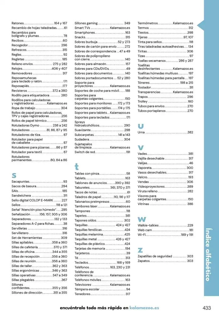 Catálogo de Staples Kalamazoo Catálogo General 9 de enero al 30 de septiembre 2025 - Página 433