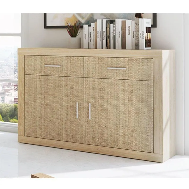 Aparador Lara 2 cajones + 2 puertas 90,2x120x41,4 cm