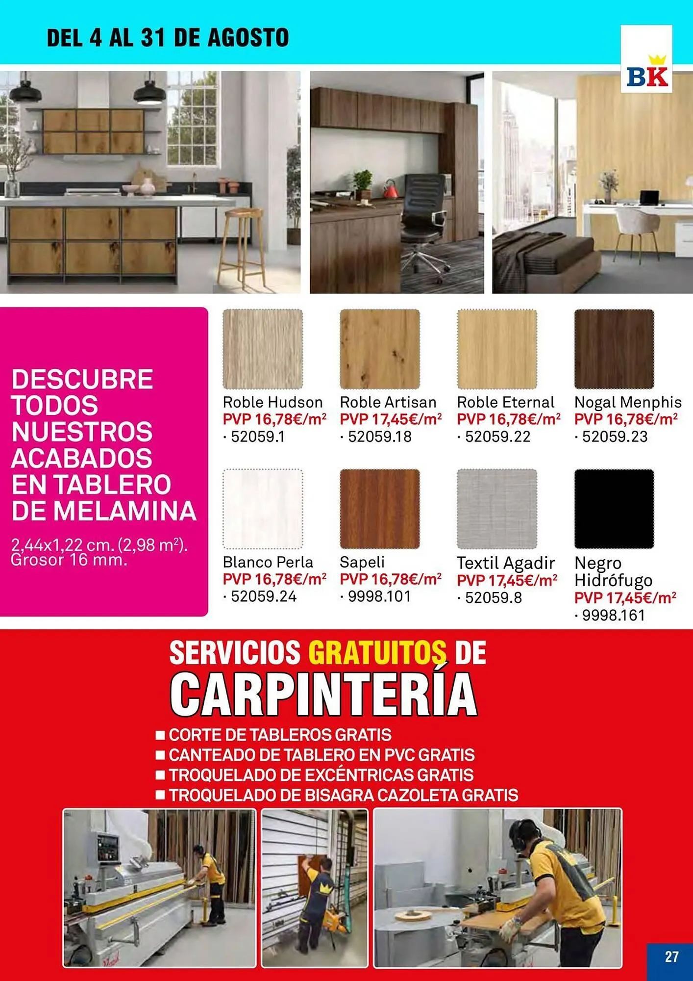 Catálogo de Folleto Bricoking 14 de agosto al 31 de agosto 2025 - Página 27