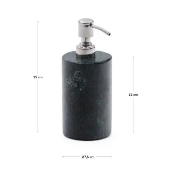 Dispensador de jabón Elenei de mármol verde