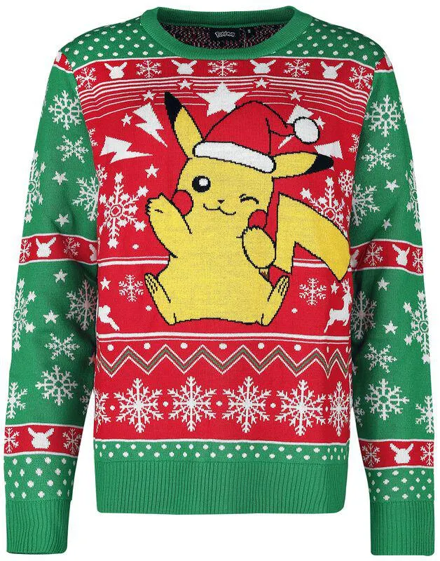 Pikachu - Pika, Pika! | Christmas jumper | multicolore | Pokémon