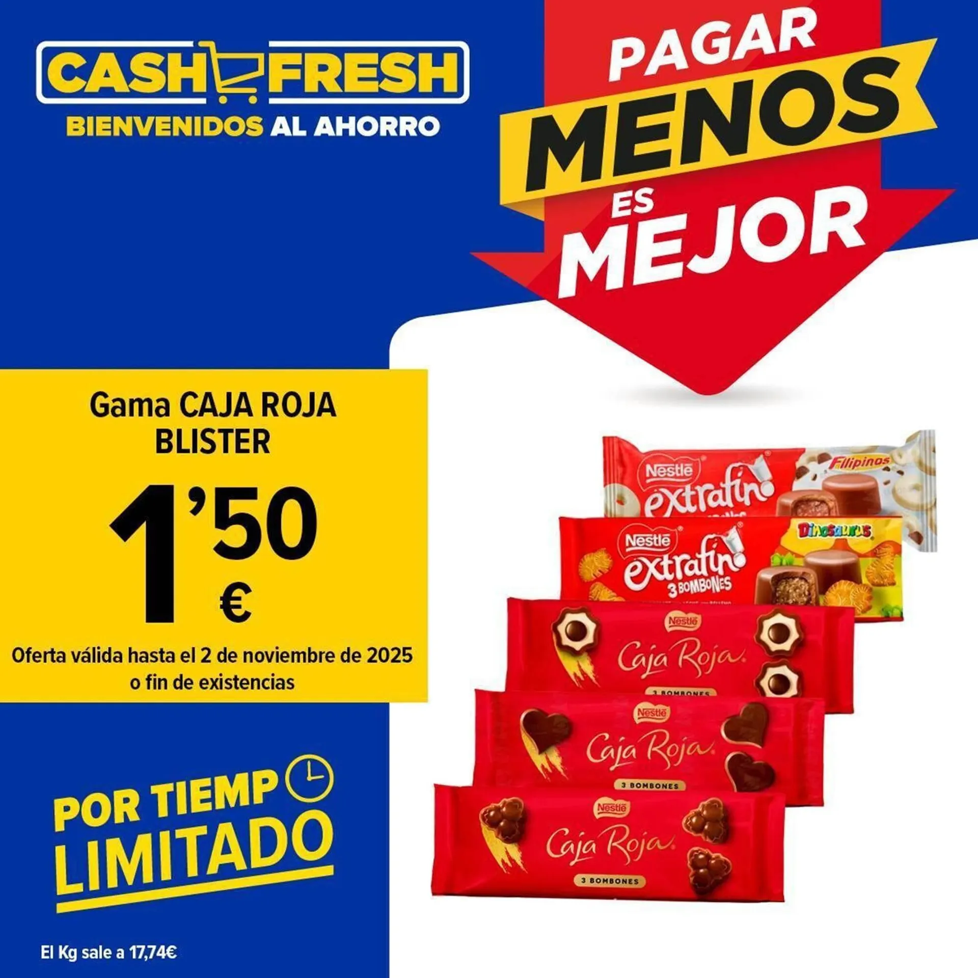 Catálogo de Folleto Cash Fresh 28 de octubre al 2 de noviembre 2025 - Página 1