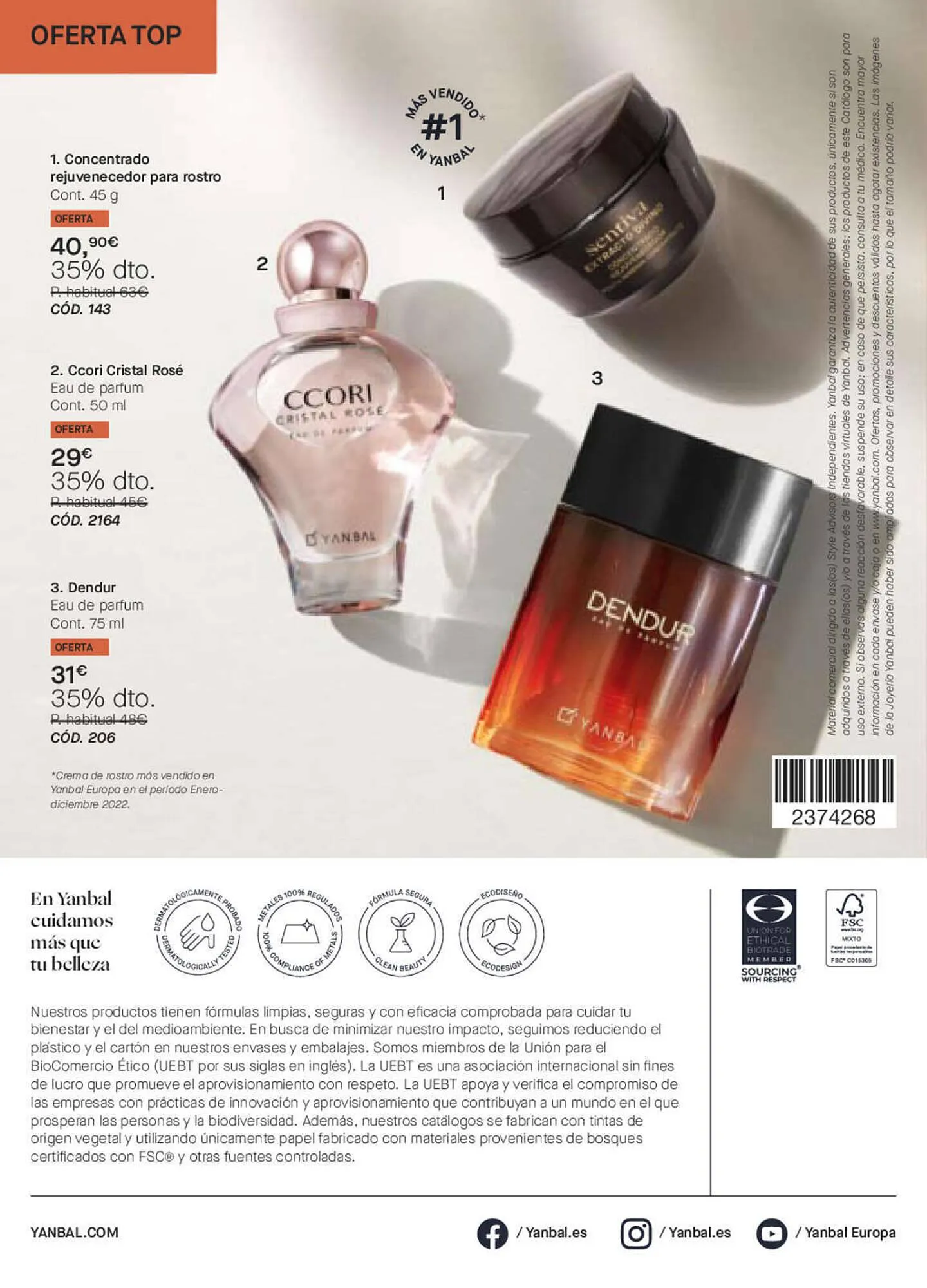Catálogo de Folleto Yanbal 12 de septiembre al 6 de octubre 2023 - Página 74