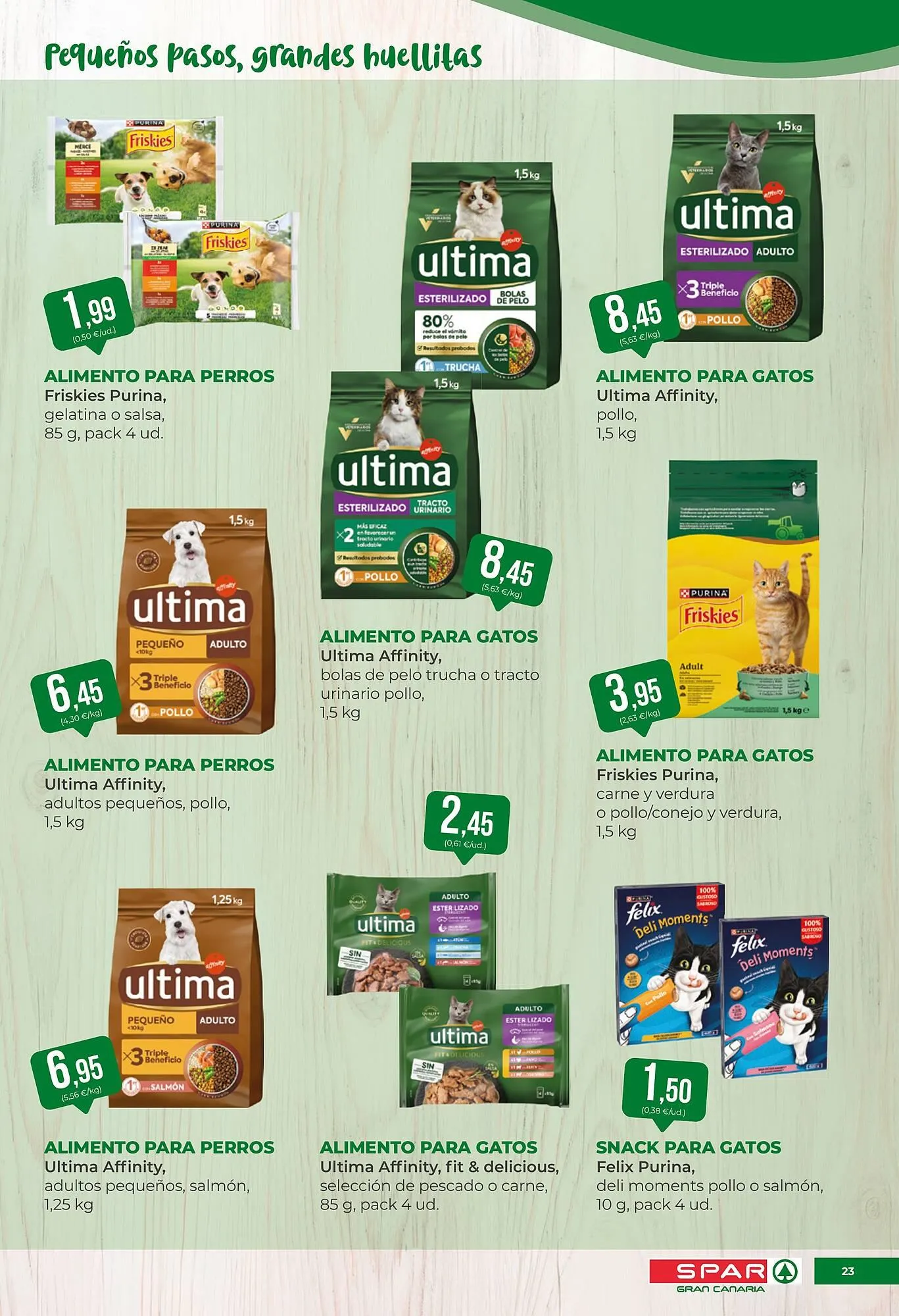 Catálogo de Folleto SPAR Gran Canaria 31 de marzo al 16 de abril 2026 - Página 23