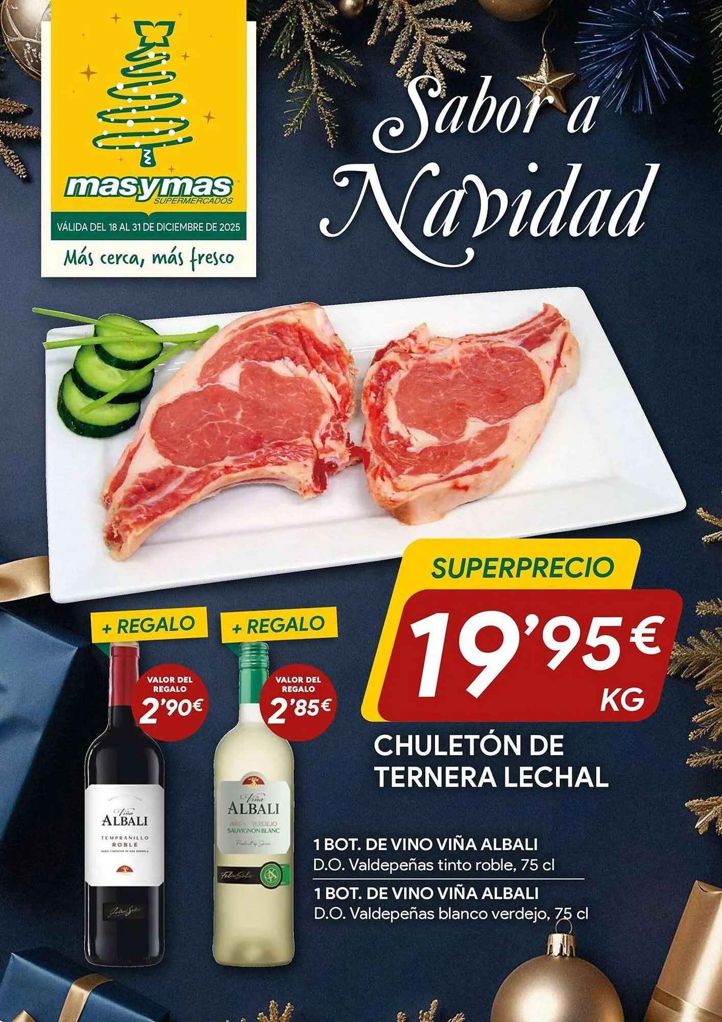 Catálogo de Folleto Masymas 19 de diciembre al 31 de diciembre 2025 - Página 1