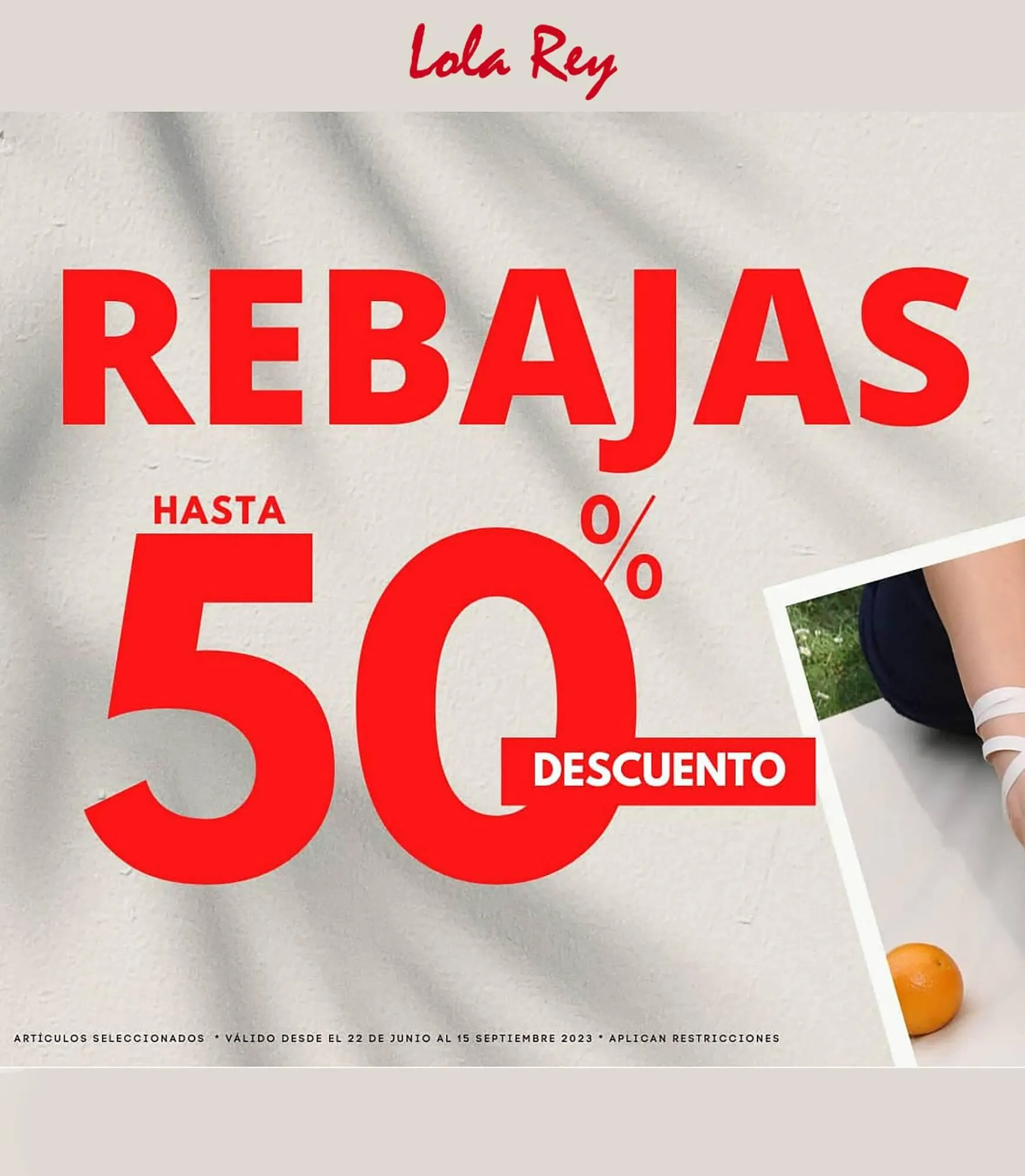 Folleto Lola Rey - 1