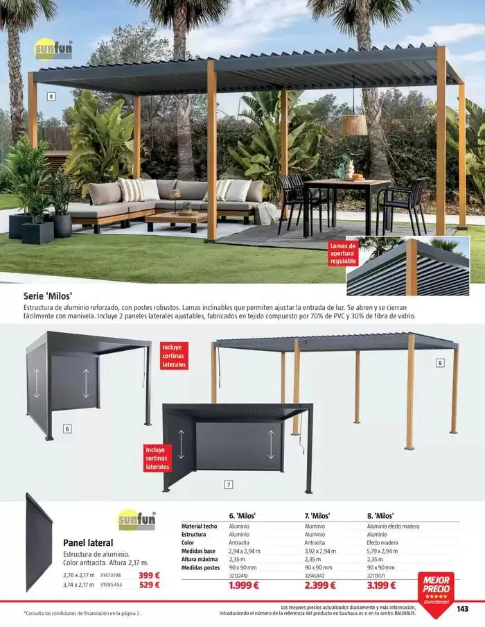 Catálogo de VERANO. Jardín, terraza, balcón.  26 de marzo al 20 de abril 2025 - Página 143