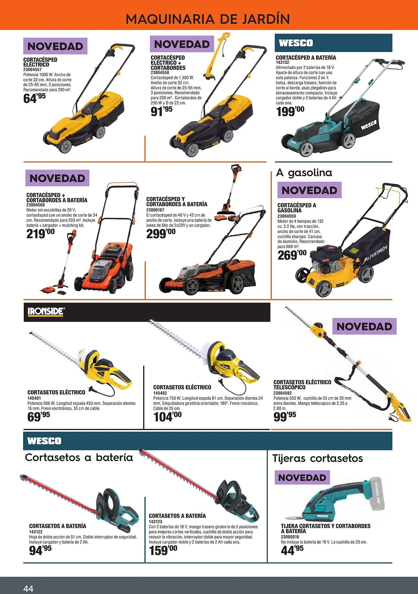 Catálogo de Folleto Ferrcash 24 de marzo al 27 de junio 2025 - Página 44