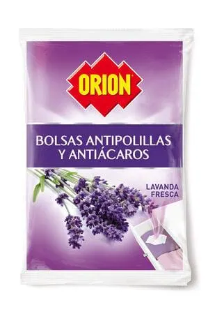 Bolsas Antipolillas Aroma a Lavanda Fresca Orion - Bolsa de 20uds