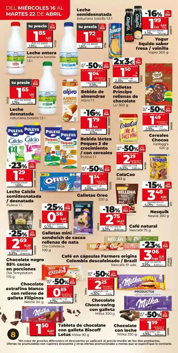 Catálogo de Nueva calidad Dia del 16/04 al 22/04 16 de abril al 22 de abril 2025 - Página 8
