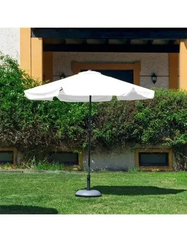 Parasol Caracas 300 Blanco Hevea