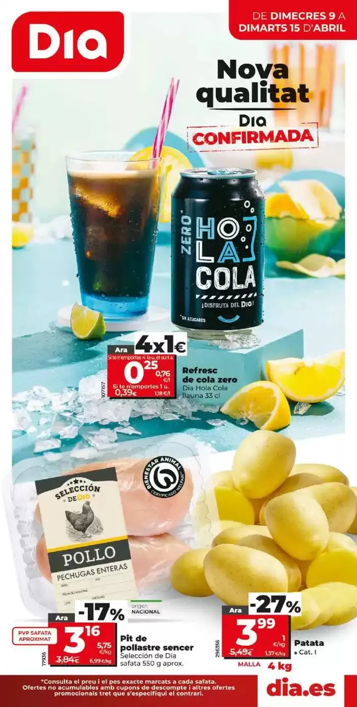 Catálogo de Nova qualitat Dia del 09/04 al 15/04 9 de abril al 15 de abril 2025 - Página 1