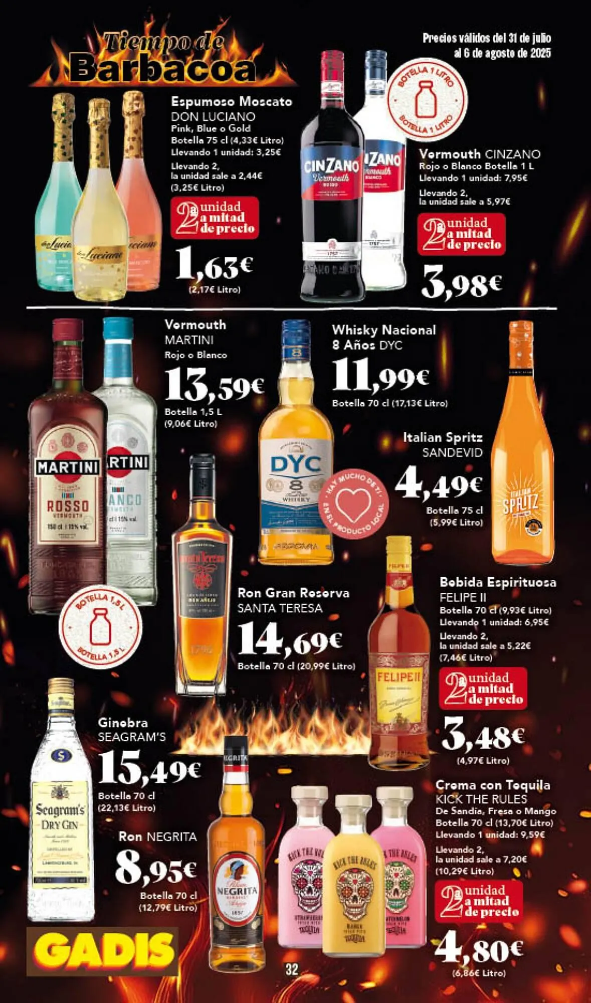 Catálogo de Folleto Gadis 31 de julio al 6 de agosto 2025 - Página 32