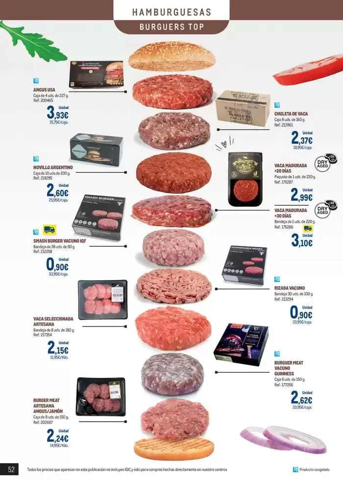 Catálogo de Especial Carnes Canarias 7 de abril al 4 de mayo 2025 - Página 52