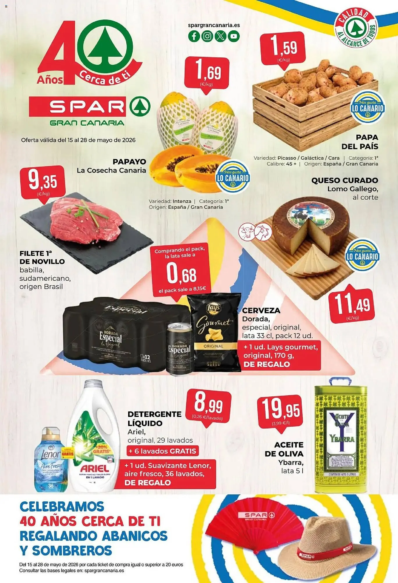 Catálogo de Folleto SPAR 15 de mayo al 28 de mayo 2026 - Página 1