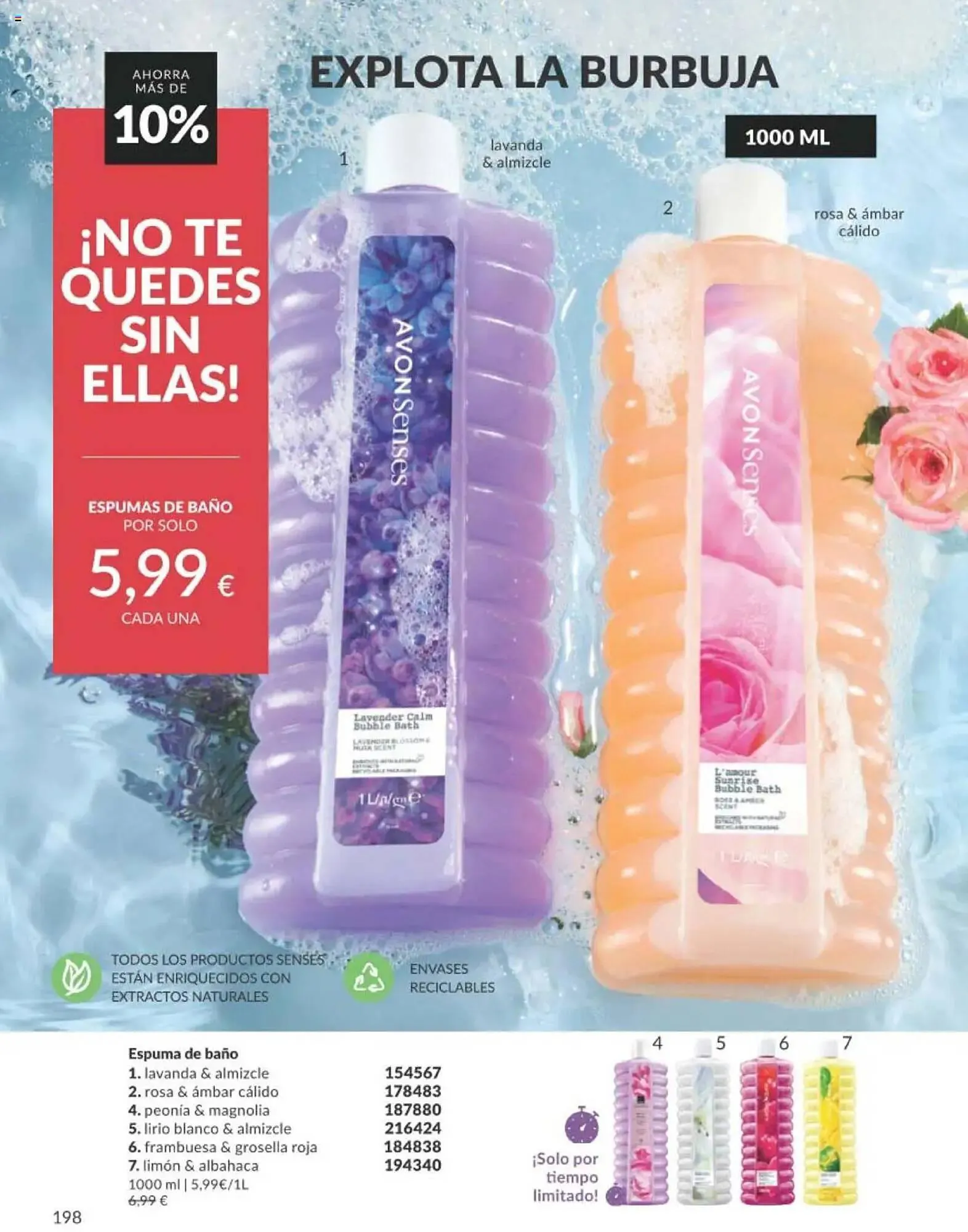 Catálogo de Folleto AVON 1 de septiembre al 30 de septiembre 2025 - Página 198