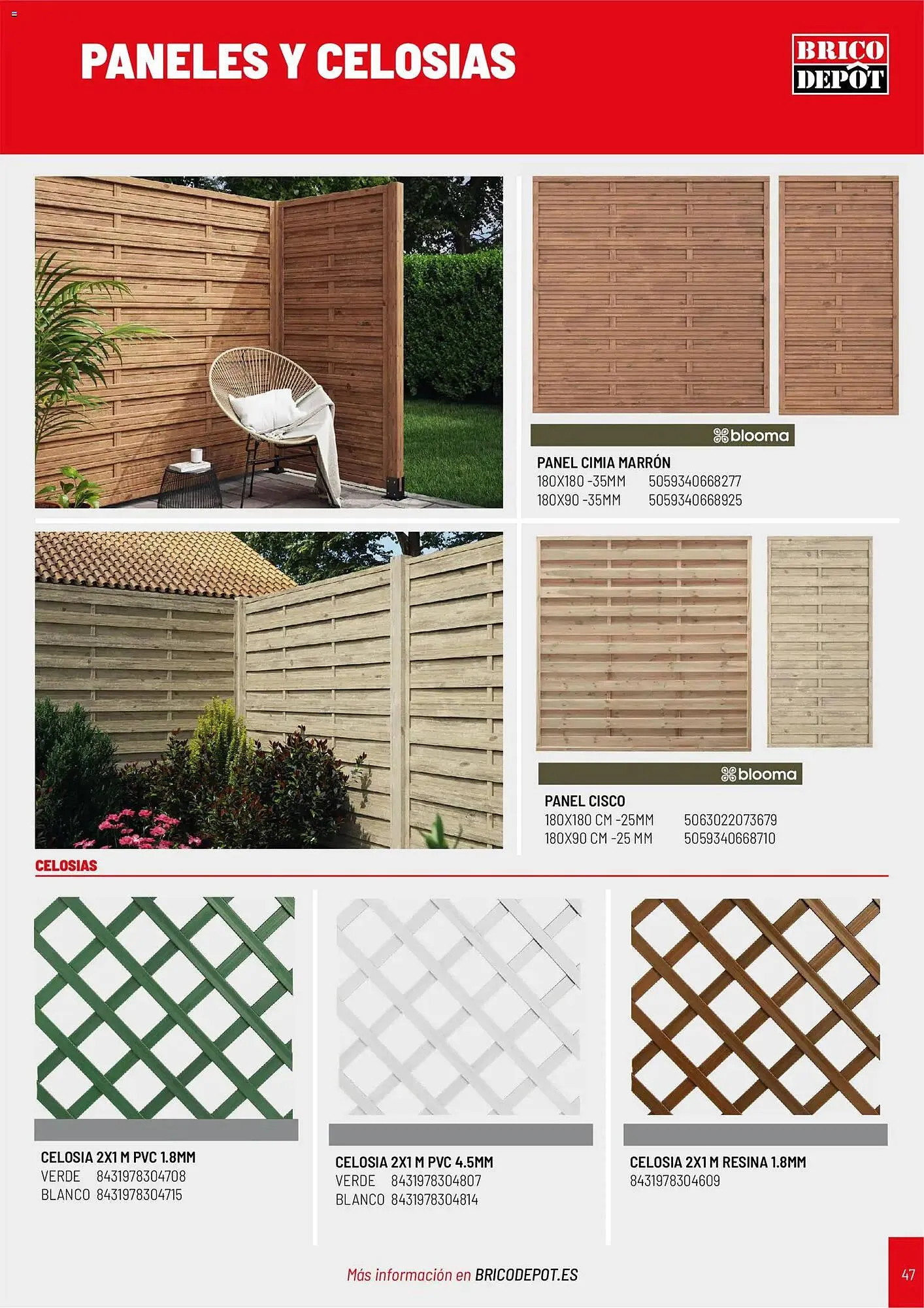 Catálogo de Catálogo Brico Depôt 2 de abril al 31 de marzo 2027 - Página 47