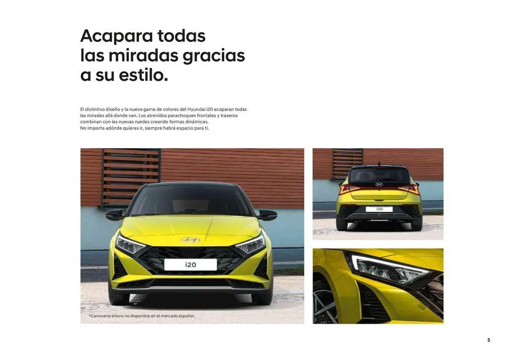 Catálogo de Hyundai - Nuevo i20 26 de agosto al 24 de agosto 2025 - Página 5