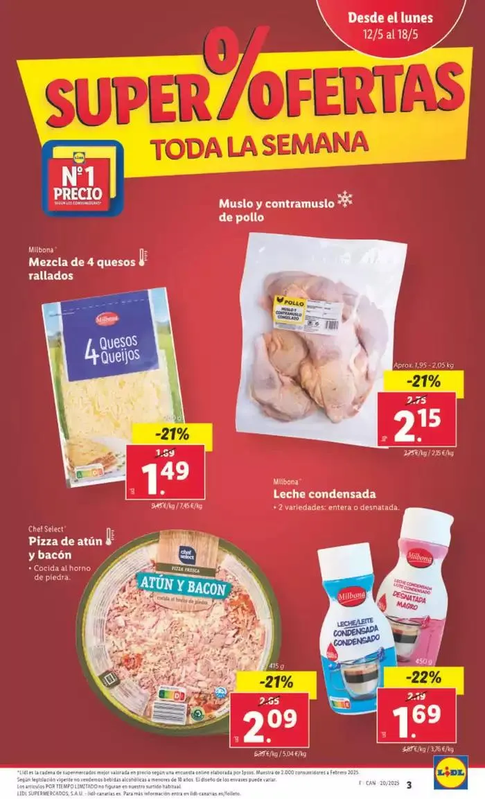 Catálogo de № 1 PRECIO - Ofertas válidas del 12/05 al 18/05 12 de mayo al 18 de mayo 2025 - Página 3