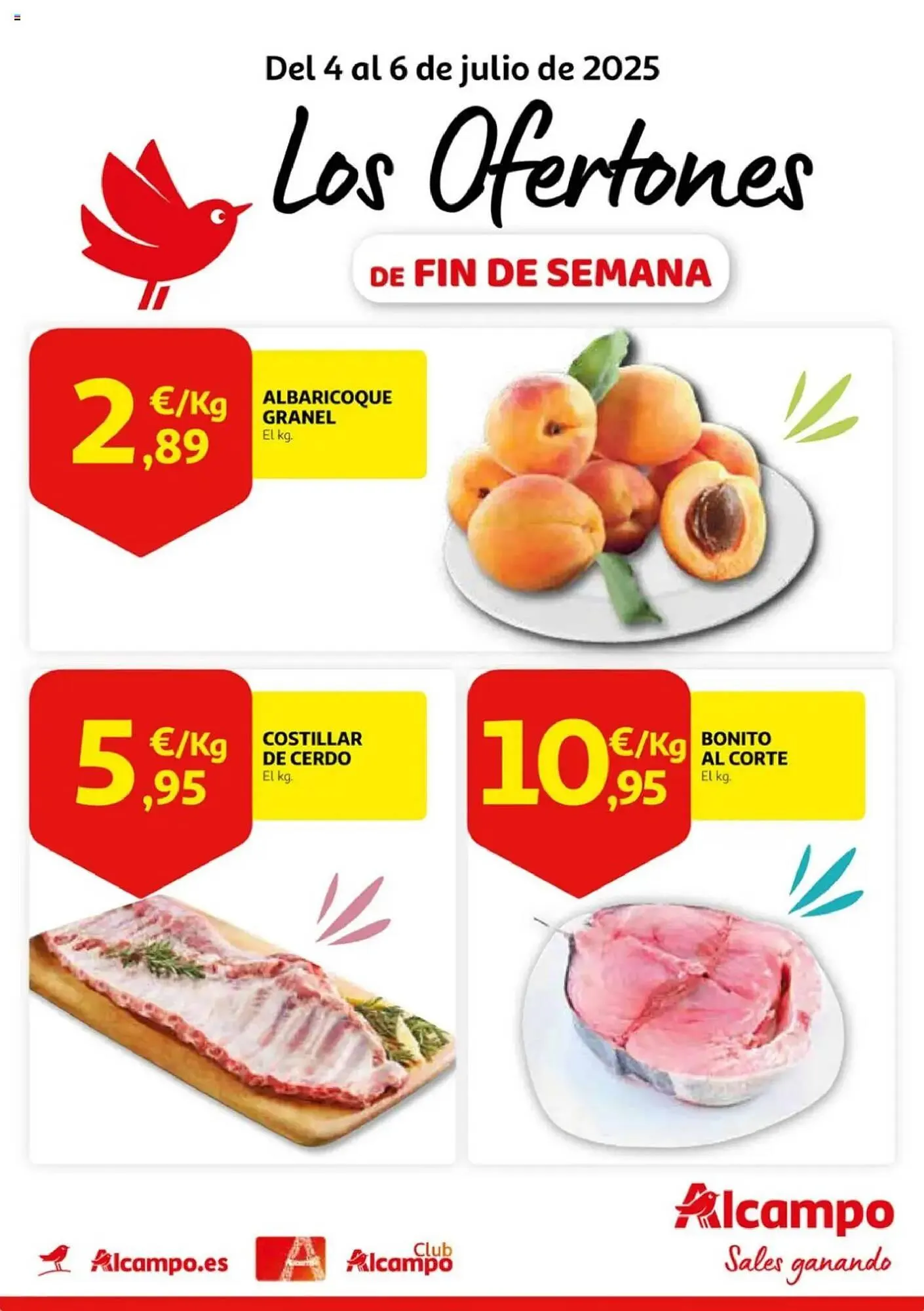 Catálogo de Folleto Alcampo 4 de julio al 6 de julio 2025 - Página 1