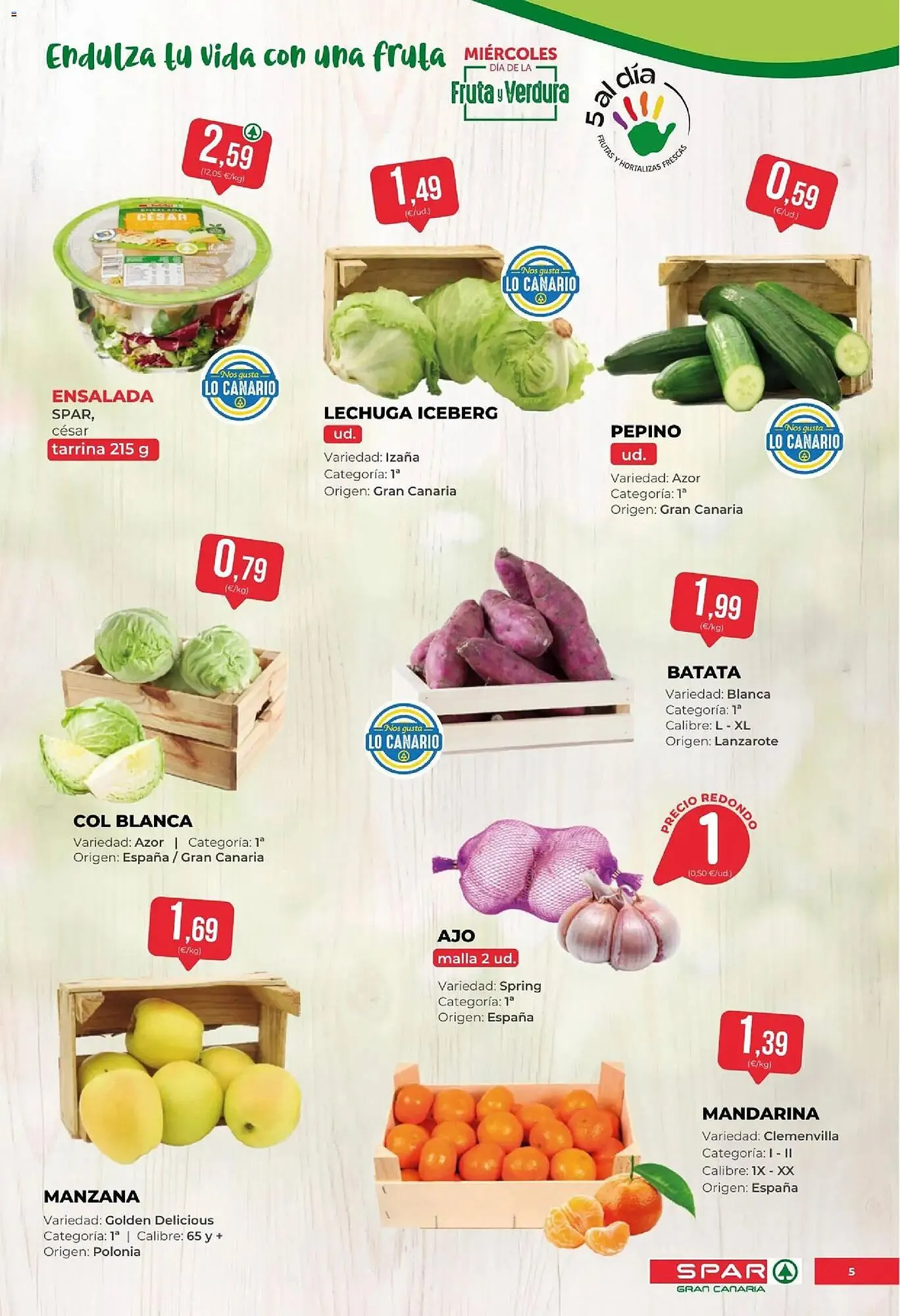 Catálogo de Folleto SPAR Gran Canaria 9 de enero al 22 de enero 2026 - Página 5