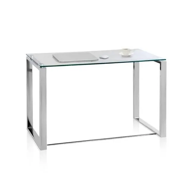 Mesa de escritorio Benetto Metal cromado 100 x 72 x 50 cm