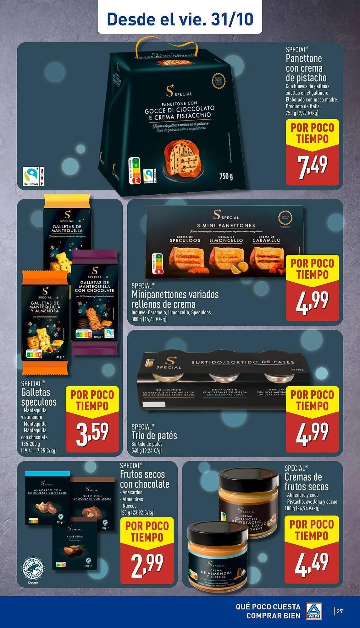 Catálogo de Folleto ALDI 27 de octubre al 2 de noviembre 2025 - Página 27