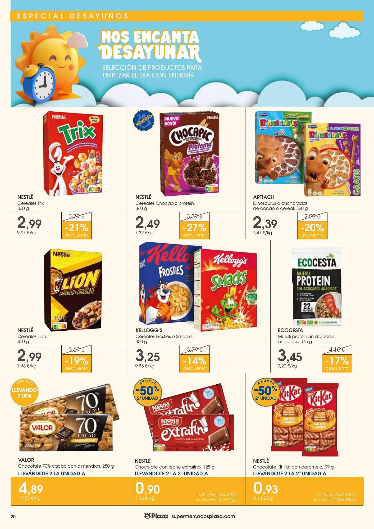 Catálogo de Folleto Supermercados Plaza 5 de marzo al 18 de marzo 2026 - Página 20