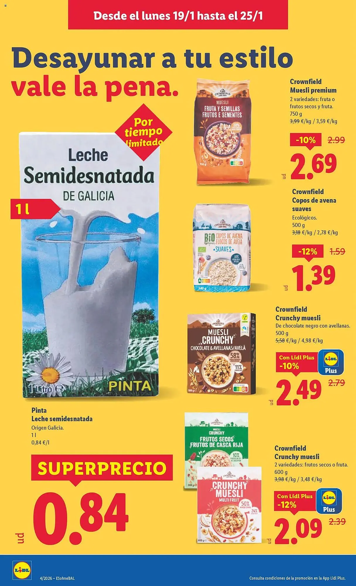 Catálogo de Catálogo Lidl 19 de enero al 25 de enero 2026 - Página 16