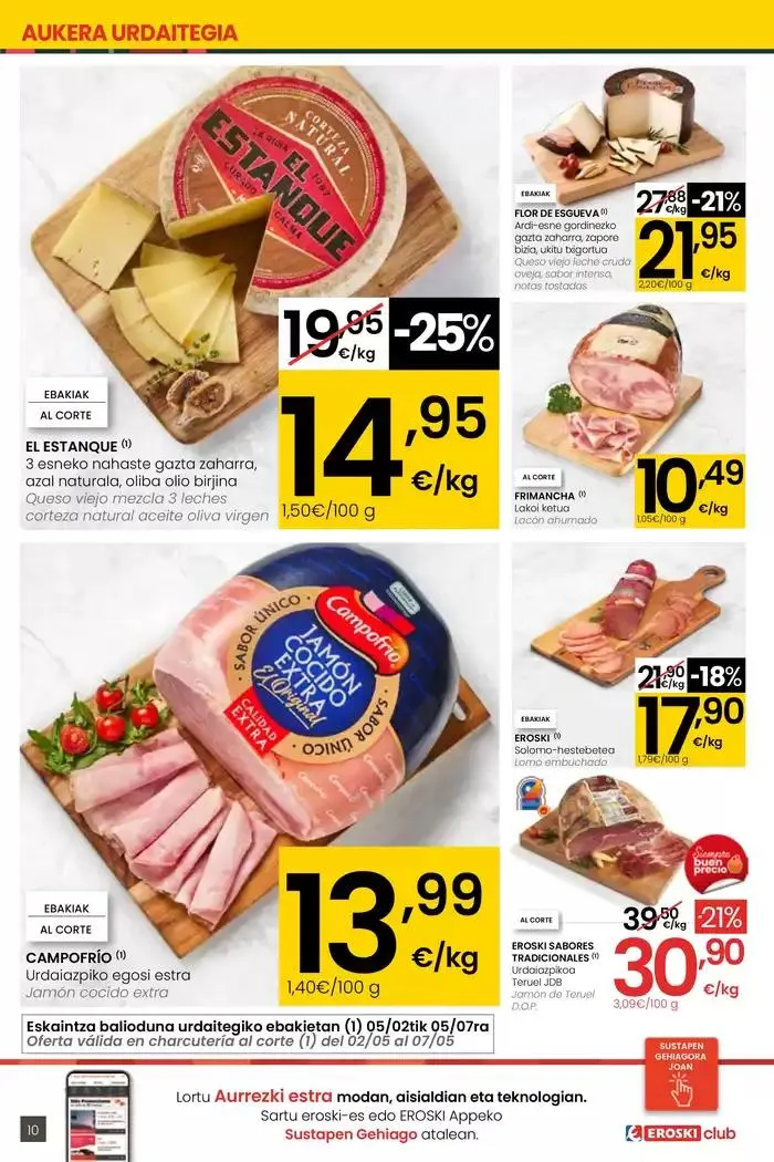 Catálogo de AUKERA OFERTA EROSKI CENTER 2 de mayo al 13 de mayo 2025 - Página 10