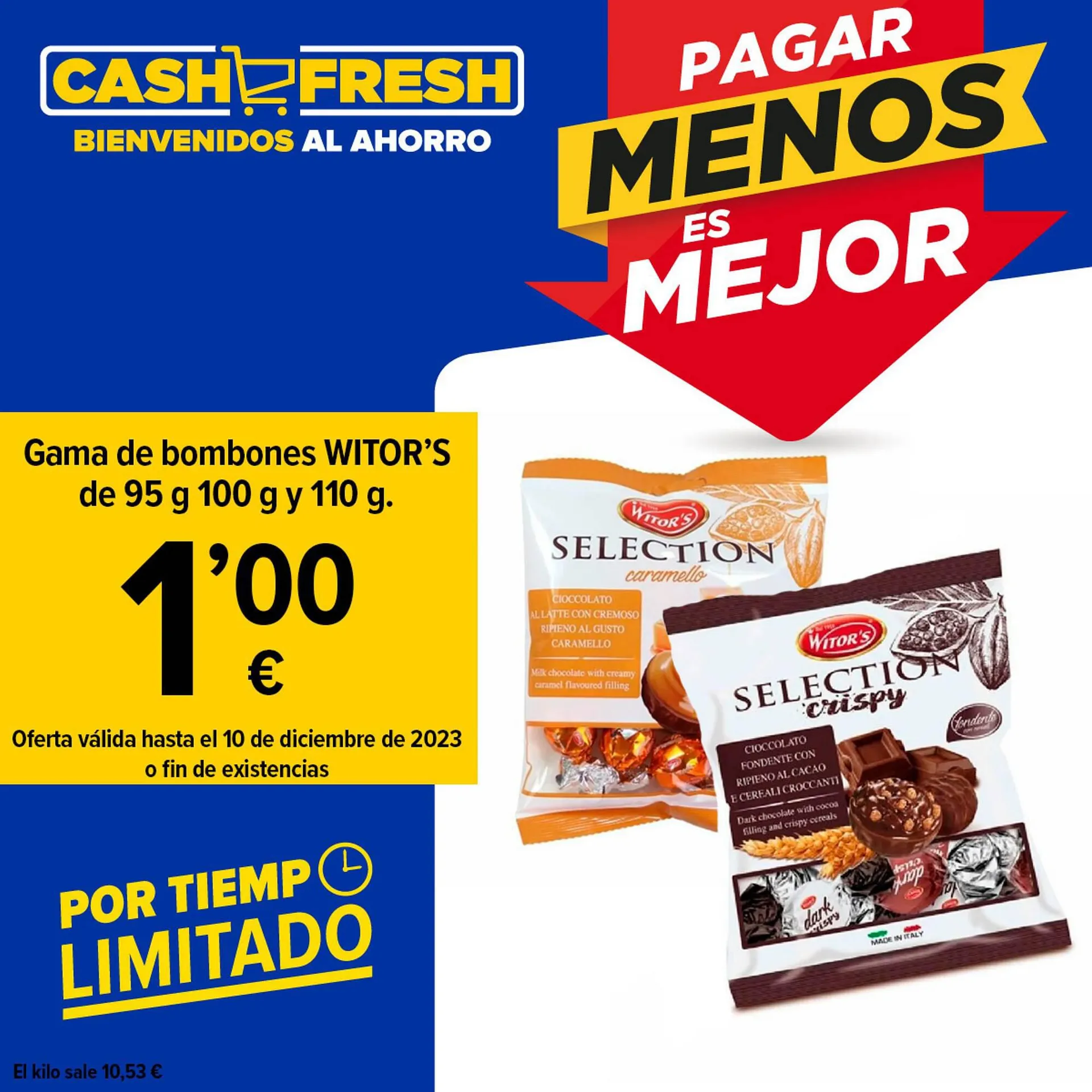 Catálogo de Folleto Cash Fresh 4 de diciembre al 10 de diciembre 2023 - Página 1