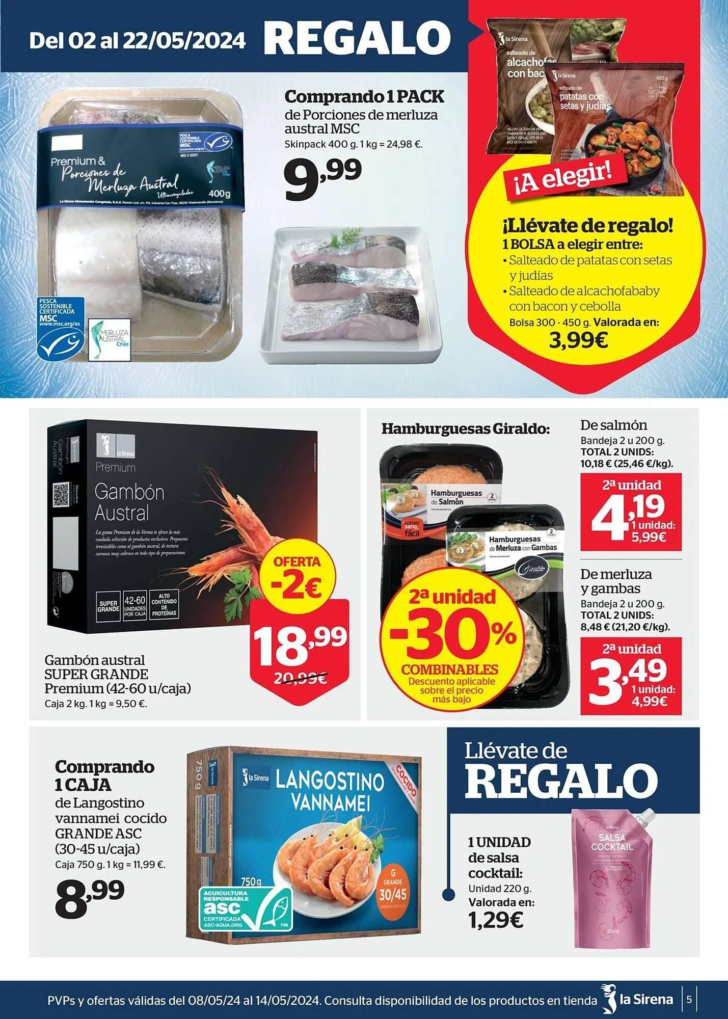 Catálogo de Folleto La Sirena 8 de mayo al 14 de mayo 2024 - Página 5