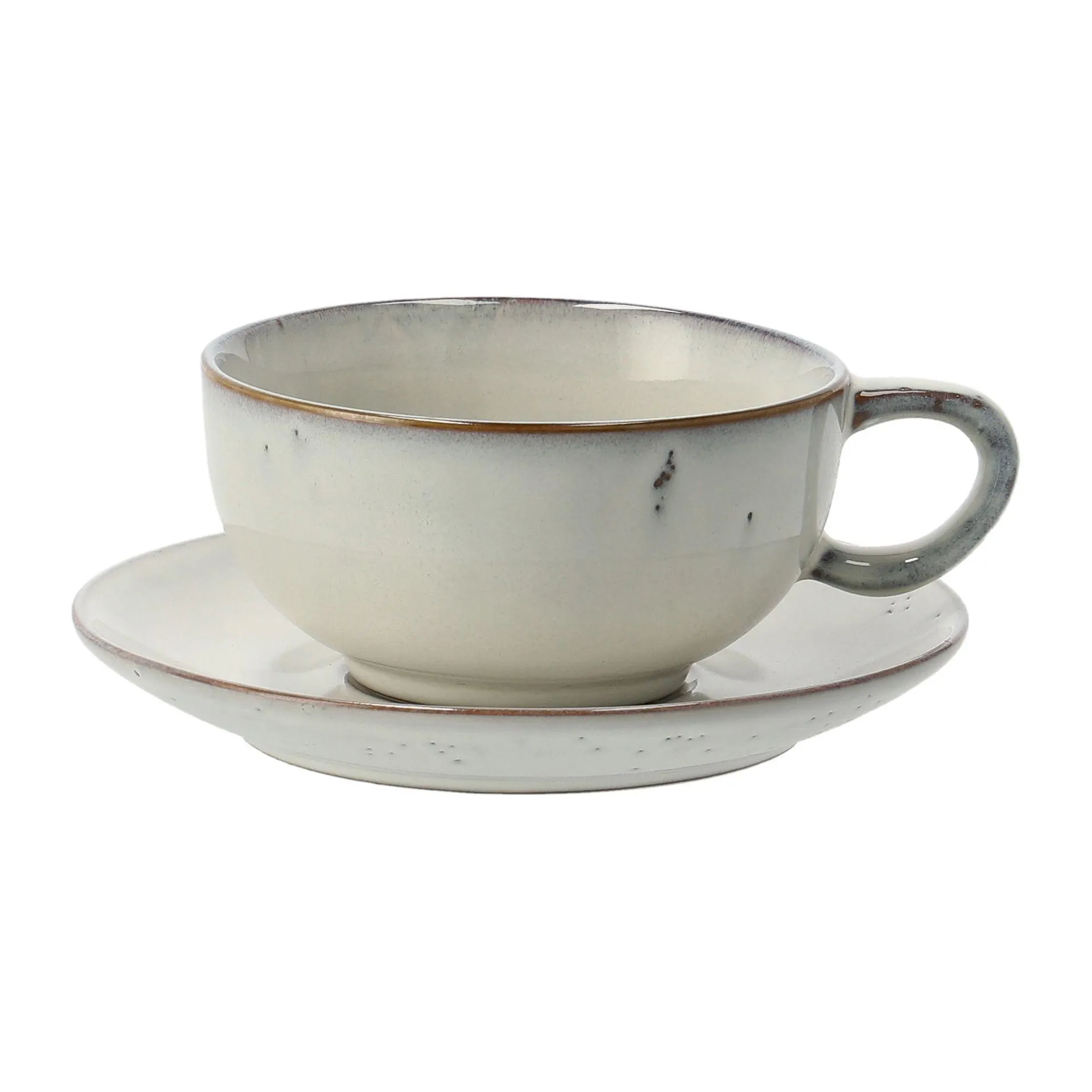 Nordic Sand tea cup and saucer