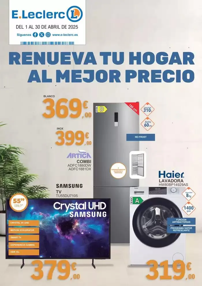 Catálogo de Especial electro 1 de abril al 30 de abril 2025 - Página 1