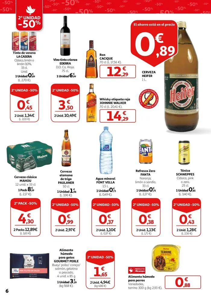 Catálogo de 2ª unidad -50% en una gran selección de productos 16 de mayo al 29 de mayo 2024 - Página 6