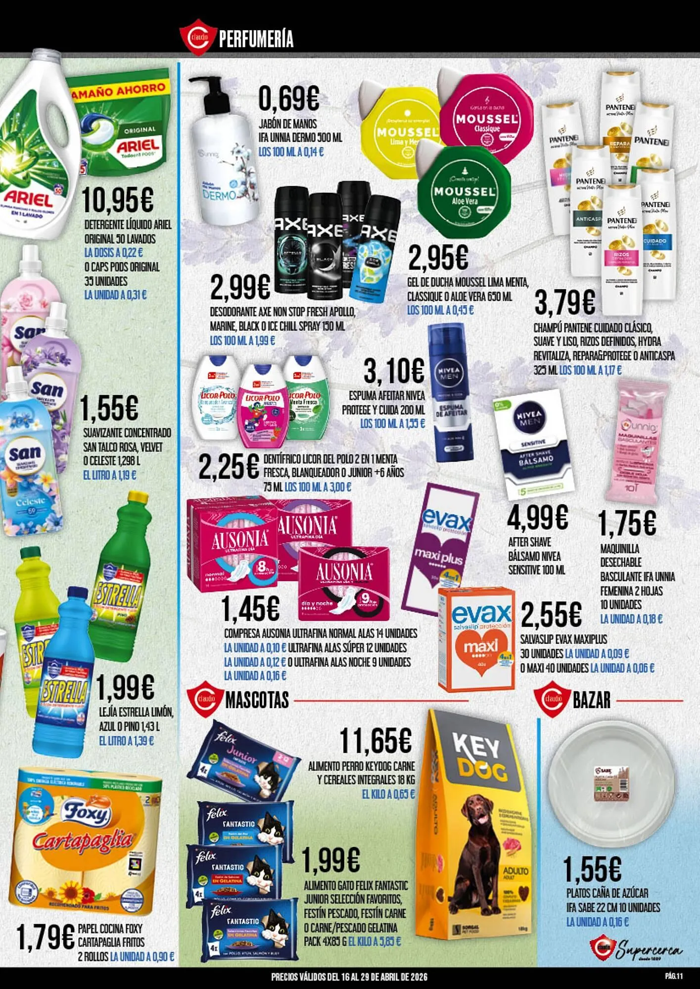 Catálogo de Folleto Claudio 16 de abril al 29 de abril 2026 - Página 11