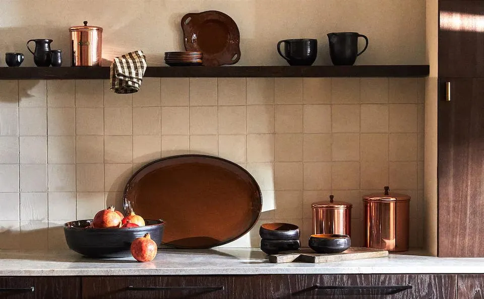 JUEGO DE VAJILLA GRES ENVEJECIDO