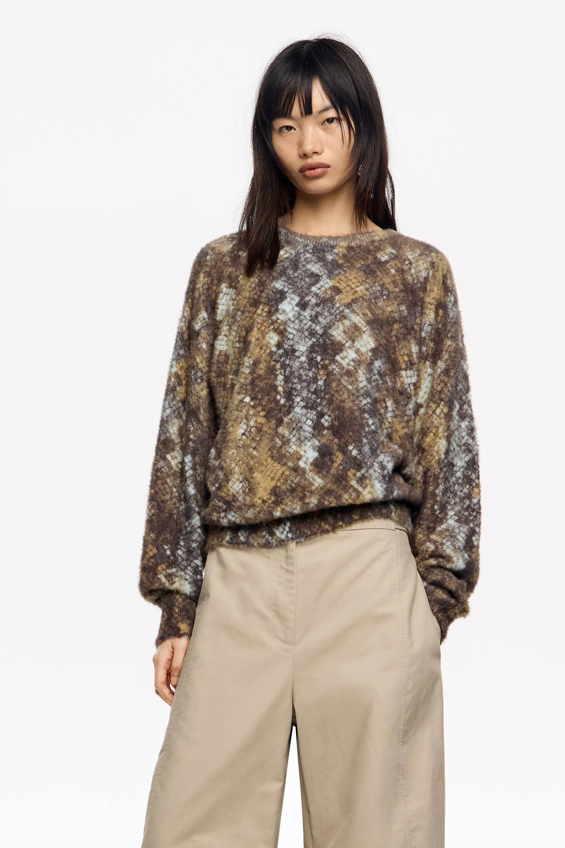 Jersey globo pelo Snake caqui