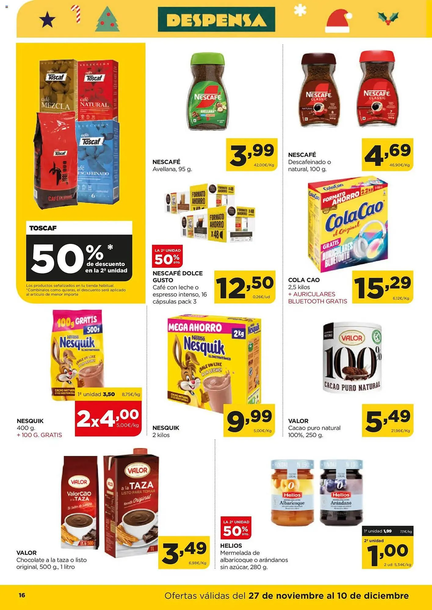 Catálogo de Folleto Alimerka 27 de noviembre al 10 de diciembre 2025 - Página 16