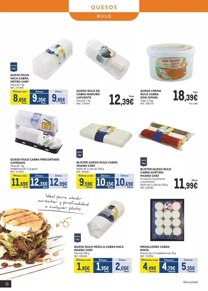 Catálogo de Lácteos Levante 9 de octubre al 3 de noviembre 2024 - Página 16