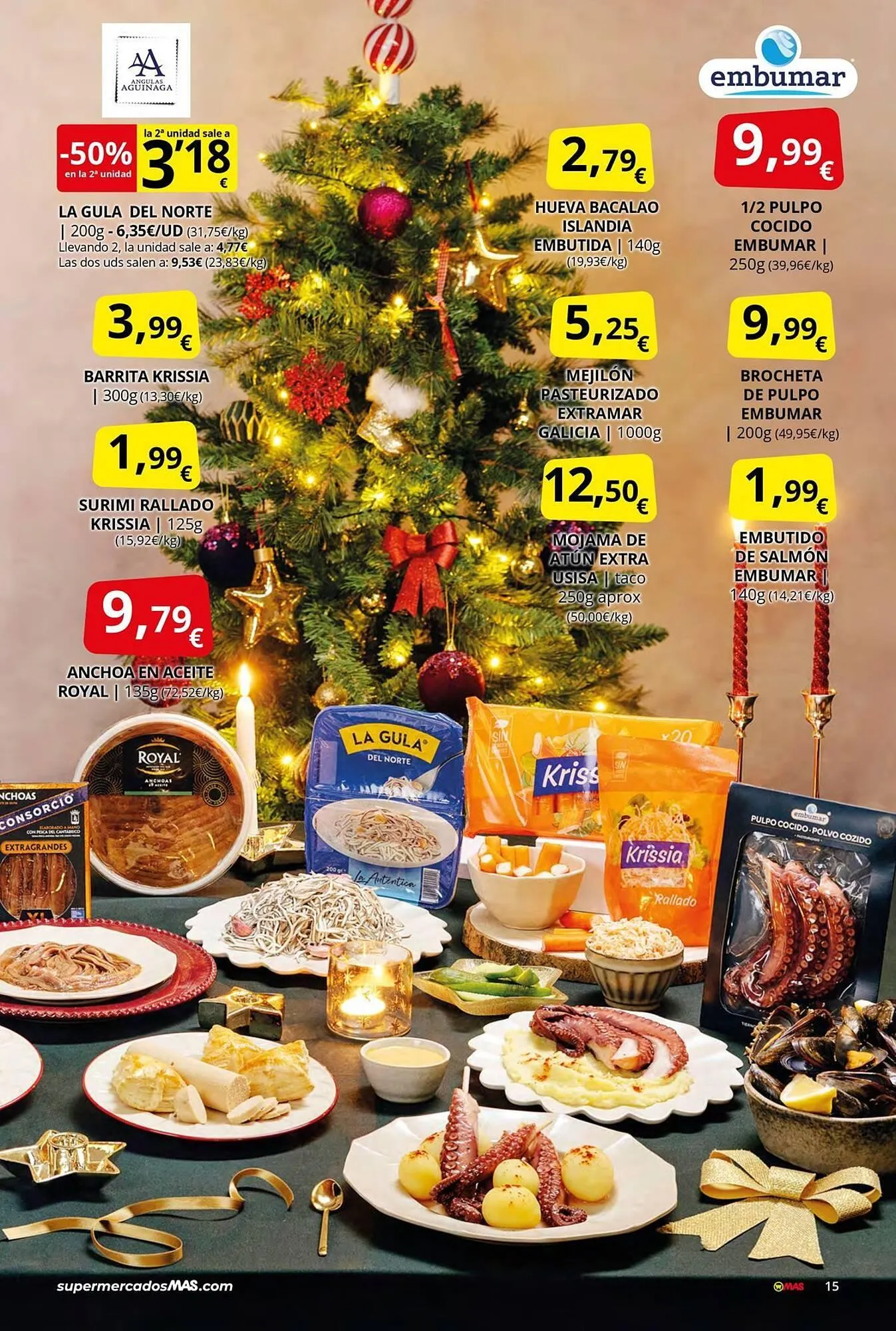 Catálogo de Folleto Supermercados MAS 28 de noviembre al 31 de diciembre 2025 - Página 15