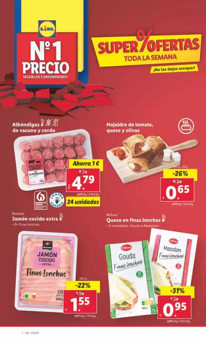 Catálogo de № 1 PRECIO 18 de noviembre al 24 de noviembre 2024 - Página 2