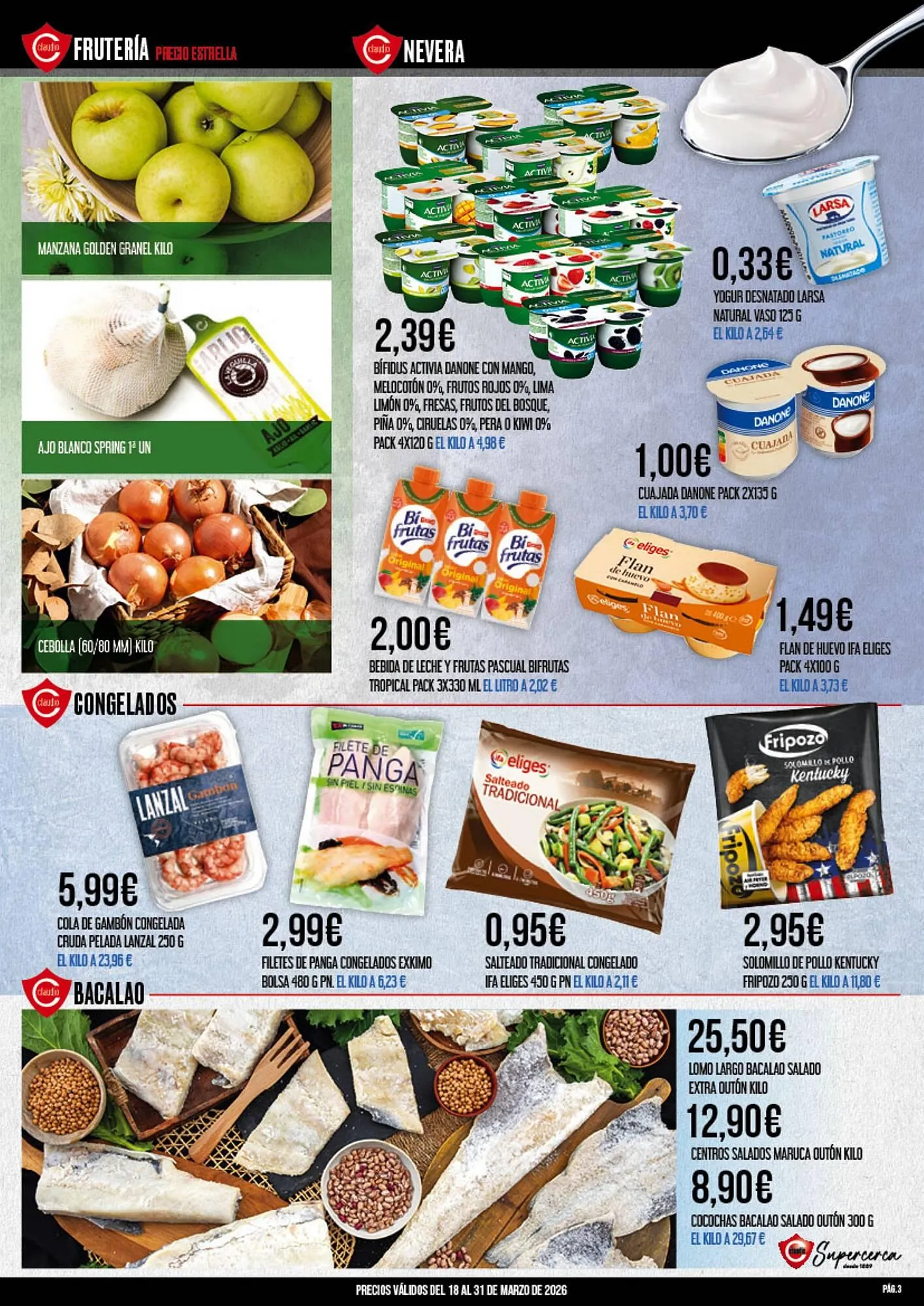 Catálogo de Folleto Claudio 18 de marzo al 31 de marzo 2026 - Página 3