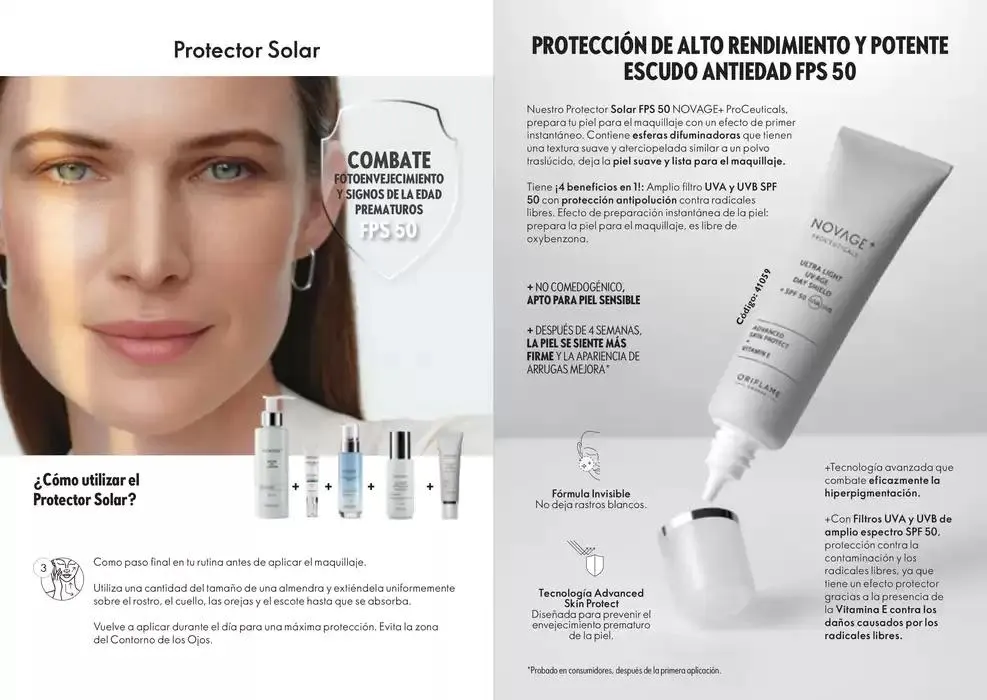 Catálogo de Oriflame Guía de Producto Novage+ 2025 10 de marzo al 7 de abril 2025 - Página 28